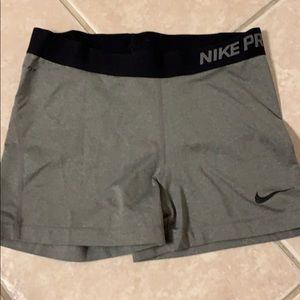 Nike pro spandex shorts